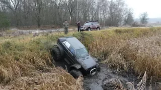 ВТОРАЯ ЛУЖА еще ВЕСЕЛЕЕ болотоходы проехали не везде OFF ROAD 4X4