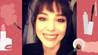 CAN YAMAN ❤️ ON SET CAST MAKE UP DOLUNAY ~ OZGE GUREL ❤️ BITTERSWEET ON SET #NAZFER