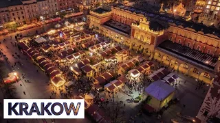 Krakow Poland Christmas Market, 2023 4K  | Beautiful Polish Christmas market in a fantastic setting