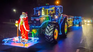 Domaszéki fénytraktoros felvonulás 2022 🎄 Christmas Tractor Procession