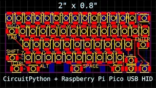 Circuitpython Raspberry Pi Pico USB HID Keyboard (the smallest keyboard, part 2)