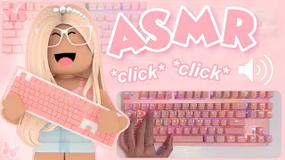 ROBLOX Tower Of Misery but it’s KEYBOARD ASMR… with HANDCAM *VERY CLICKY* ♡🌷