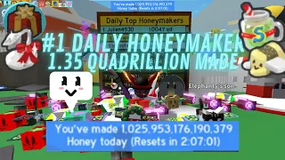 So I made 1 quadrillion honey in a day...