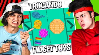 TROCA DE FIDGET TOYS COM O NÍCOLAS (FIZ BOA TROCA?)