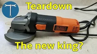 The best cheap angle grinder? Black and Decker BDEG400 teardown and review