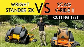 Cutting Test: Wright Stander ZK VS SCAG V-Ride II