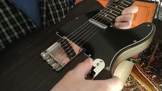 unboxing a brand new Fender George Harrison rosewood telecaster 2022 version