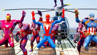 GTA 5 SUPERHEROES GAME ANIMATION COMPILATION Ep.103