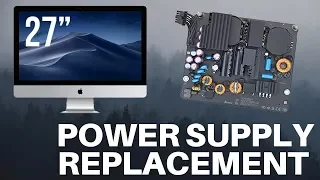 🔌🛠️ 🖥️ iMac 27" 2012-2015 Power Supply Replacement