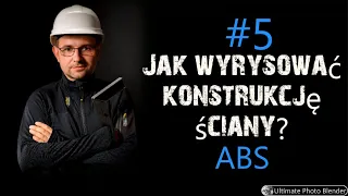 Jak wyrysować konstrukcję ściany szkieletowej?   #ABS