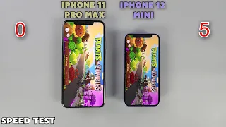 iPhone 12 Mini vs iPhone 11 Pro Max | Speedtest & Camera Comparison