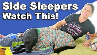 The Best Way To Sleep If You're A Side Sleeper!