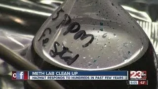 Meth lab clean up