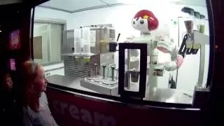 Ice Cream Robot in Victoria, Canada