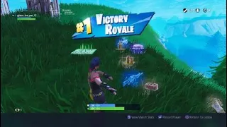 4th Solo Dub First MATCH In Today - First Win with Whiplash Skin - FORTNITE BATTLE ROYAL