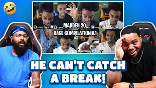 CLUTCH GONE ROGUE REACTS TO FlightReacts MADDEN 20 RAGE COMPILATION V.1