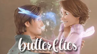 Rapunzel & Eugene 🦋 "Butterflies"