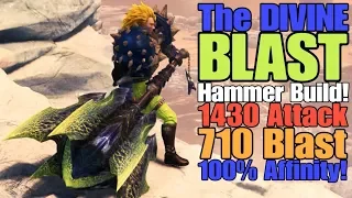 MHW: Iceborne - The Divine Blast Hammer Build! (Brachy Tailhammer)