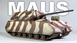 MAUS, Takom 1:35 Building and Painting