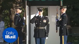 Tomb of the Unknown Soldier welcomes public in nearly 100 years