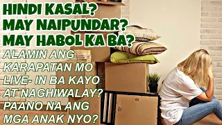 🍀KARAPATAN MO SA LIVE-IN RELATIONSHIP | HINDI KASAL PERO MAY ANAK? NAG HIWALAY PAANO MGA NAIPUNDAR?