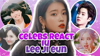 K-Idols/Celebrities Reaction to IU (아이유)