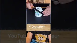 Comment aiguiser un couteau avec une tasse