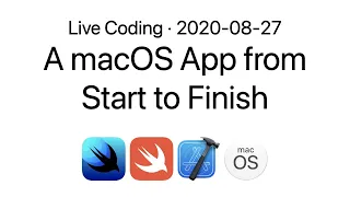 A Mac App from Start to Finish | SwiftUI | Composable Architecture | Stream Archive