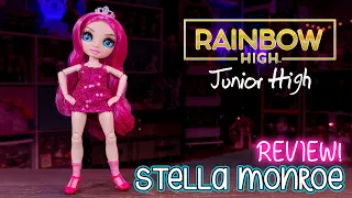 Rainbow High | Junior High: Stella Monroe Doll Review!