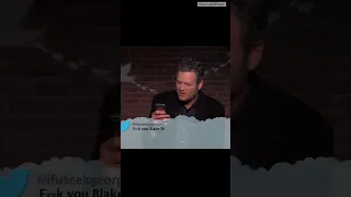 Blake Shelton Reads A Mean Tweet