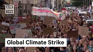 Climate Change Protests Take Place Around the World