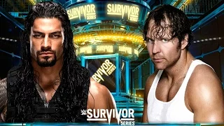 DEAN AMBROSE VS ROMAN REIGNS SURVIVOR SÉRIES 2015 HIGHLIGHTS