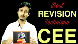Best REVISION Technique for CEE | Must watch video for students | Assam CEE 2020 ||