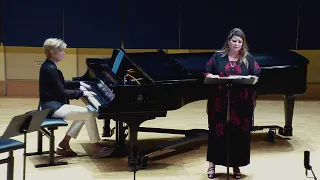 "A Hundred Thousand Stars" (Heggie, Scheer) | Michelle Areyzaga (Soprano) & Jamie Shaak (Piano)