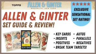 2021 Topps Allen & Ginter Review & Set Guide! Who Should You Target In Breaks?