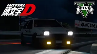 Initial D Space Boy Scene in GTA 5