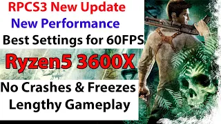 Uncharted Drake's Fortune RPCS3 New Update Better Performance 60 fps