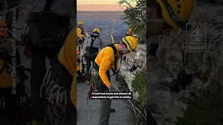 Teen survives falling 100ft at Grand Canyon