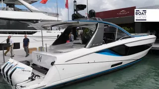 AZIMUT VERVE 47 - Walk Through Performance Boat at Miami Boat Show 2022 - The Boat Show