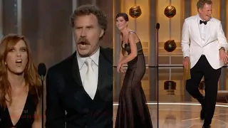 Kristen Wiig, Will Ferrell's Brilliant Return As Globes Presenters