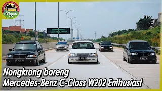 Nongkrong Bareng Mercedes-Benz C-Class W202 Enthusiast