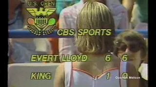 Chris Evert Lloyd Defeats Billie Jean King at the U.S. Open (September 7, 1979)