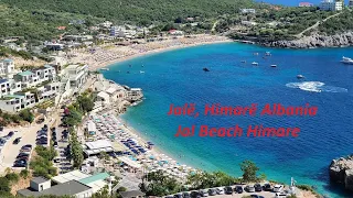 Walking tour Jale Beach / Folie Marine -Himare - Vlora, Albania the best beach at Albanian coast