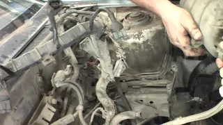Исследование двигателя Mitsubishi Colt GTi 1989 с 16 клапанами и обрывом ремня ГРМ