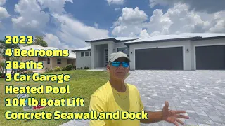 Punta Gorda FL Waterfront Pool Home for Sale - Watch the tour now!