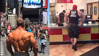 When a Huge Bodybuilder Goes In Public !!