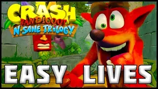 Crash Bandicoot N-Sane Trilogy (EASY/UNLIMITED LIVES)