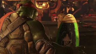 Injustice 2 Michelangelo vs Raphael