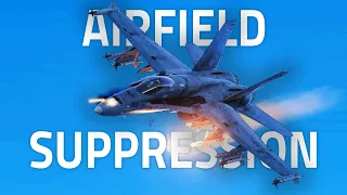 DCS  F-18 - BUDDYSPIKE BLUEFLAG AIRFIELD SUPPRESSION