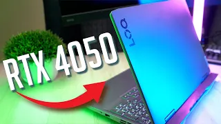 ¿Cómo se comporta una LAPTOP de entrada con RTX 4050?